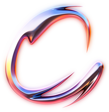 Dreamy Digital Gothic Letter C